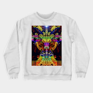 Rainbow Seahorse: I Think of You Crewneck Sweatshirt